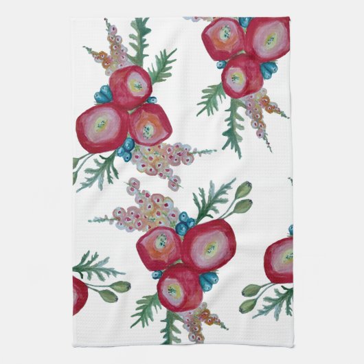 Poppy Garden Teetuch Geschirrtuch (Vertikal)