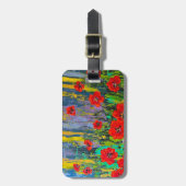 Poppy-Gepäckmarke Gepäckanhänger (Vorderseite vertikal)