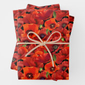 Poppy Geschenkpapier Set (Beispiel)