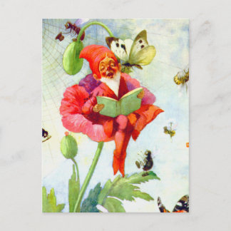 Poppy Gnome Postkarte