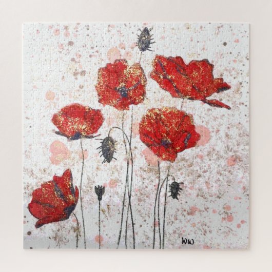 Poppy Gold Jigsaw Puzzle (Vertikal)