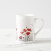 Poppy Gold - Tasse der Knochen-China (Rechts)