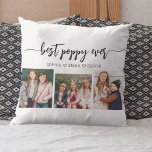 Poppy Großvater Großkinder FotoCollage Kissen<br><div class="desc">Feiern Sie Ihren Mohn mit dem Poppy Großvater Großkinder Foto Collage Keule Kissen. Dieser personalisierte Sake besticht durch eine wunderschön arrangierte Collage aus hochgeehrten Fotos, in der besondere Momente mit seinen Enkeln gefangen gehalten werden. Es ist aus hochwertigen Materialien gefertigt und verleiht jedem Raum eine stilvolle und gefühlvolle Touch, die...</div>