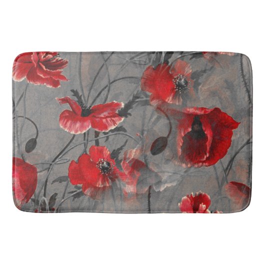 Poppy Haze Badematte (Vorderseite)