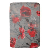 Poppy Haze Badematte (Vorderseite Vertikal)