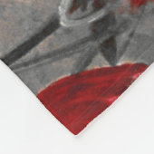 Poppy Haze Fleecedecke (Ecke)