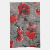 Poppy Haze Geschirrtuch (Vertikal)