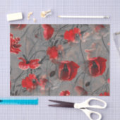 Poppy Haze Seidenpapier (Handwerk)