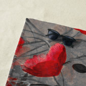 Poppy Haze Strandtuch (Beispiel)