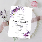 Poppy Heaven, Save the Date Einladung Hochzeit