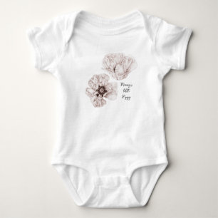 Poppy Illustriert Baby Strampler