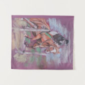 Poppy Jumping Wandteppich (Vorderseite (Horizontal))