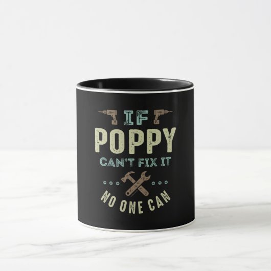 Poppy kann es reparieren tasse (Zentrum)