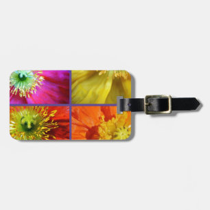 Poppy Liebe FotoCollage Gepäckanhänger