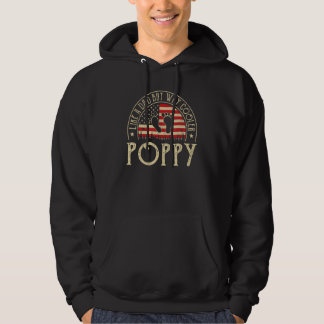 Poppy Like A Dad But Way Cooler Men Usa Flag Grand Hoodie