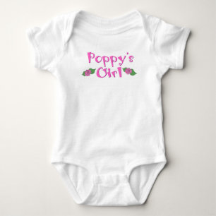 Poppy-Mädchen Baby Strampler
