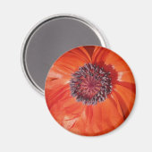 Poppy Magnet (Vorderseite/Rückseite)