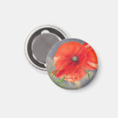 Poppy Magnet (Vorderseite/Rückseite)