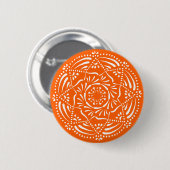Poppy Mandala Button (Vorne & Hinten)