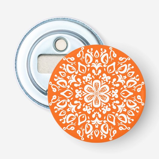 Poppy Mandala Flaschenöffner (Vorderseite)