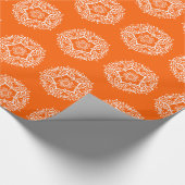 Poppy Mandala Geschenkpapier (Ecke)