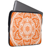 Poppy Mandala Laptopschutzhülle (Vorne Rechts)