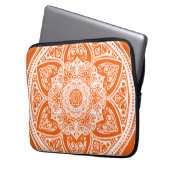 Poppy Mandala Laptopschutzhülle (Vorderseite Links)
