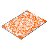 Poppy Mandala Notizblock (Linke Seite)