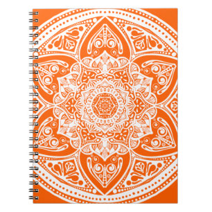 Poppy Mandala Notizblock