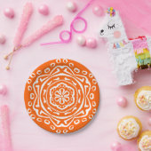 Poppy Mandala Pappteller (Party)