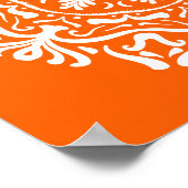 Poppy Mandala Poster (Ecke)