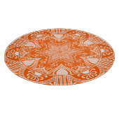 Poppy Mandala Schneidebrett (Ecke)