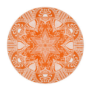 Poppy Mandala Schneidebrett