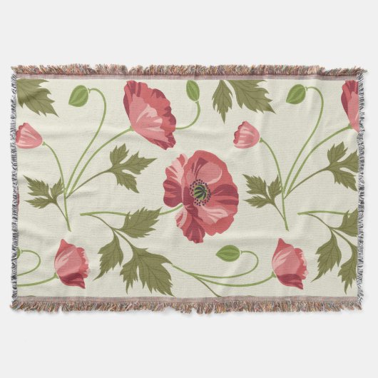 Poppy Meadow Decke (Vorderseite)