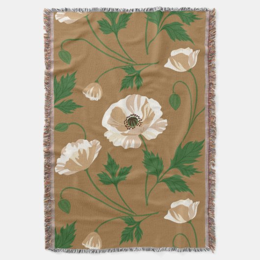 Poppy Meadow Decke (Vorderseite Vertikal)