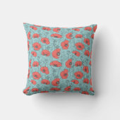 Poppy Meadow Pattern Kissen (Vorderseite)