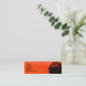 Poppy Mini Visitenkarte (Stehend Vorderseite)