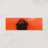 Poppy Mini Visitenkarte (Rückseite)