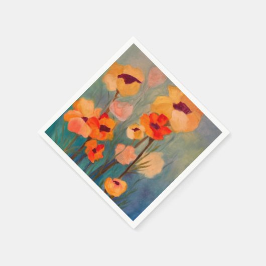 Poppy Napkin Serviette (Ecke)