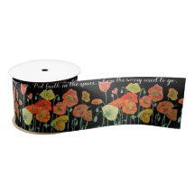 Poppy Orange Red 'Put Faith in Space' Blumengestal