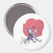 Poppy - Oz Magnet (Vorderseite/Rückseite)