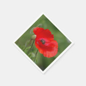 Poppy Paper Napkins Serviette (Ecke)