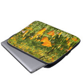 Poppy Patch Laptopschutzhülle (Vorne Knopf)