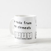 Poppy Periodenname Tasse (Vorderseite Links)