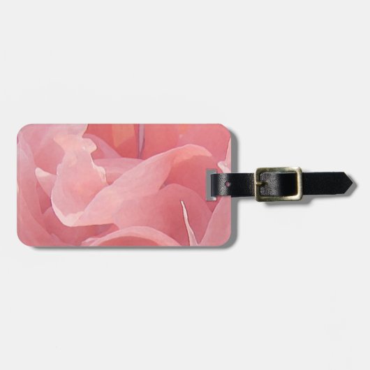 Poppy Petals Gepäckanhänger (Vorderseite horizontal)