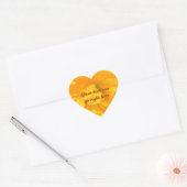 Poppy Petals Heart Stickers (Umschlag)