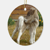 Poppy Pony Keramik Ornament (Links)