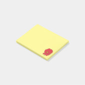 Poppy Post-it Klebezettel (angewinkelt)