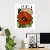 Poppy Poster (Heimbüro)