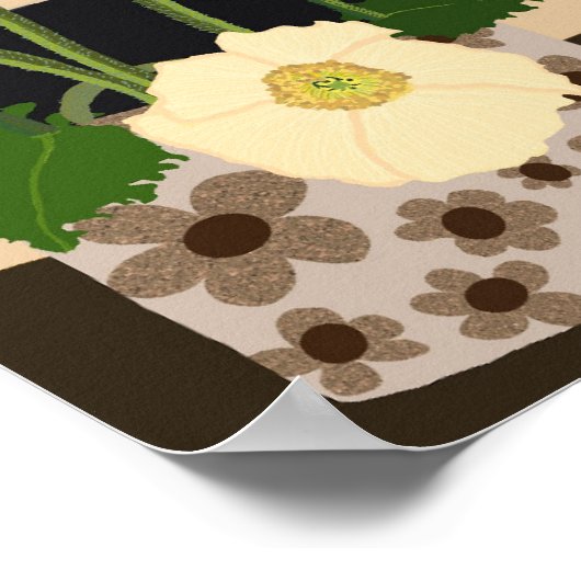 Poppy Poster (Ecke)